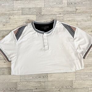 Men’s white polo NWOT
